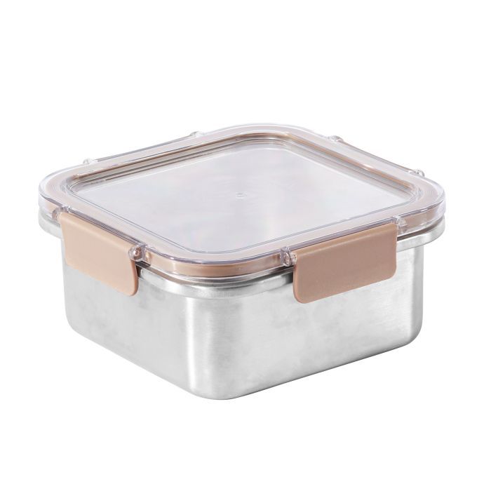 Пищевой контейнер Ringel Meyer квадратний нержавіюча сталь 1000 мл (RG-9101/1000)