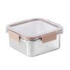 Пищевой контейнер Ringel Meyer квадратний нержавіюча сталь 1000 мл (RG-9101/1000)