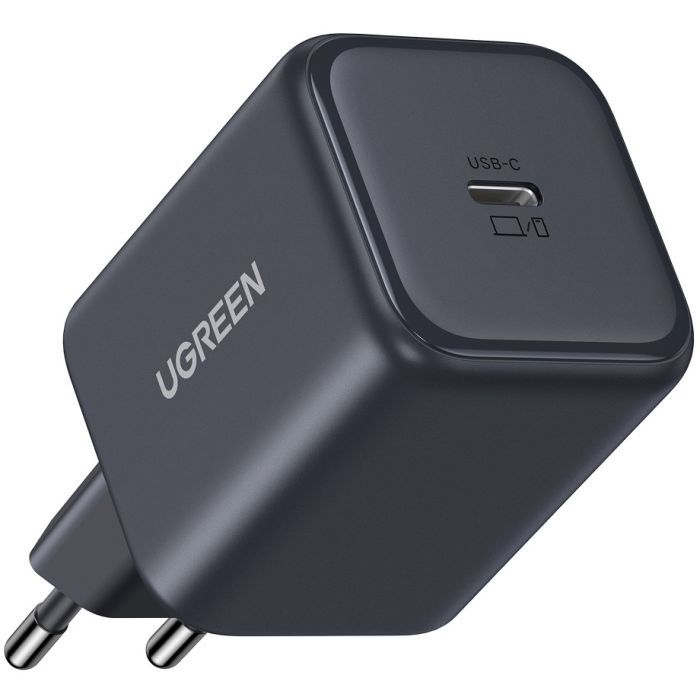 Зарядное устройство Ugreen USB-C GaN 45W X524 black (65052) изображение 3
