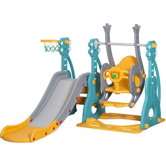 Игровая площадка Mealux Ariel (KD-B252 Yellow/Blue/Grey)