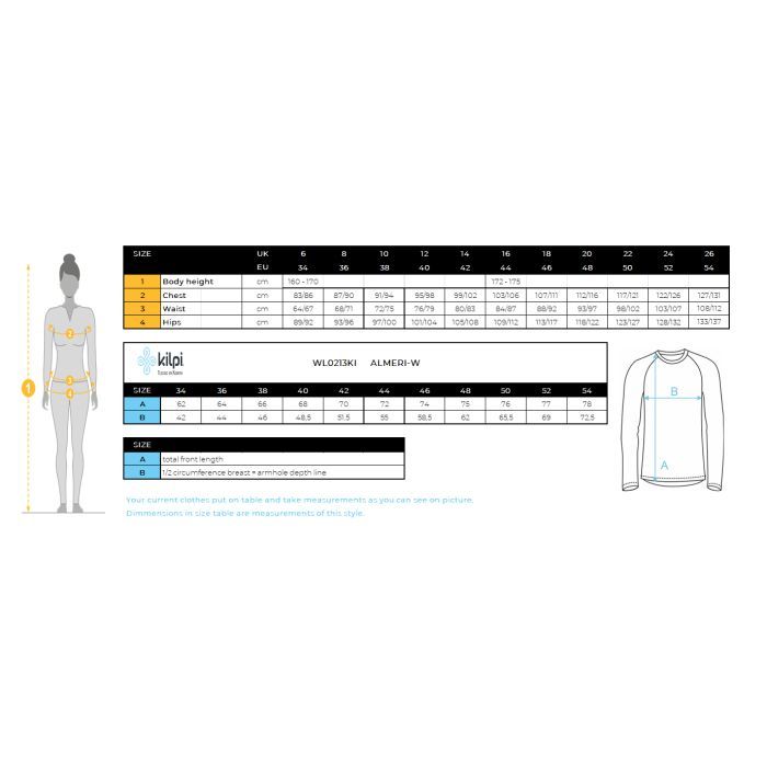 Кофта Kilpi Almeri-W Wmn WL0213 black - 40 - чорна (024.0944) изображение 3