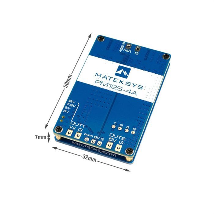 Модуль живлення MATEK PM12S-4A (PM12S4A) зображення 4