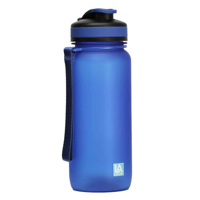 Пляшка для води Line Art Flores 650 мл червоний (60014218LA-02)