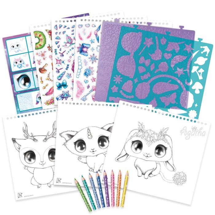 Набор для творчества Nebulous Stars Скетчбук Зоряні друзі (11141) изображение 3