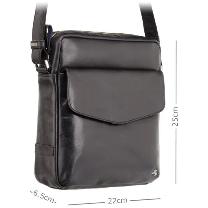 Сумка Visconti ML36 Vesper A5 Black (ML36 BLK) изображение 7