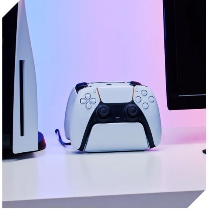 Зарядное устройство HyperX ChargePlay Duo для PS5 DualSense White (51P68AA) изображение 7