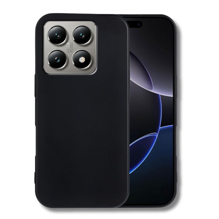 Чохол до мобільного телефона BeCover Silicone Xiaomi 15T Black (714687)