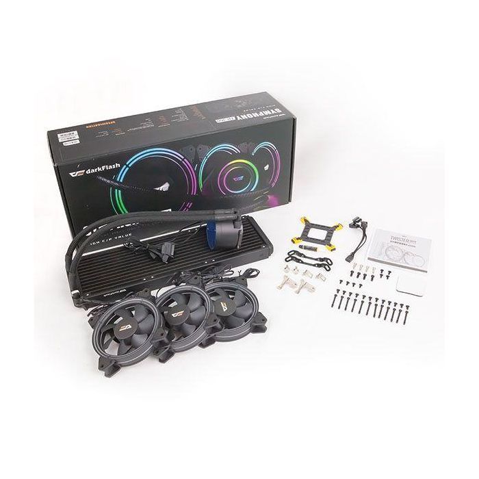 Система жидкостного охлаждения DARKFLASH TR360 изображение 7