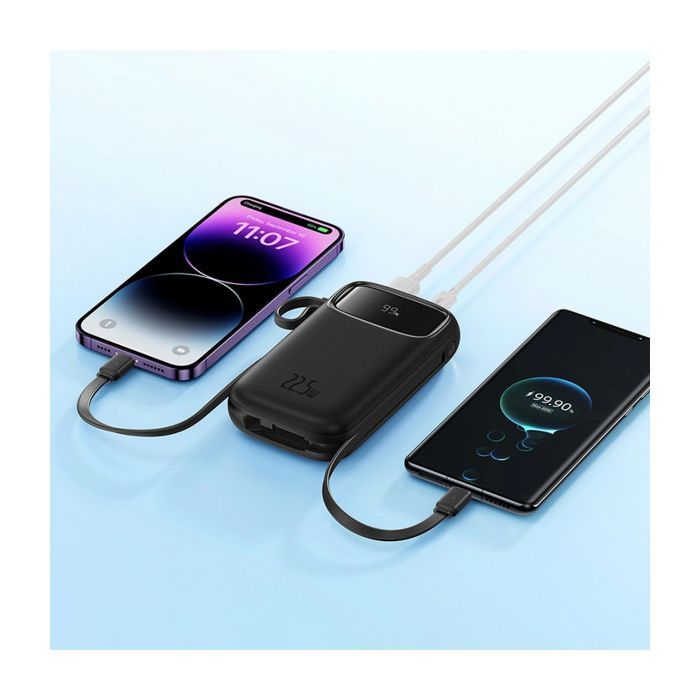 Батарея універсальна Baseus Qpow2 20000mAh 22.5W PD, QC/3.0, White (P10055002223-00) зображення 10