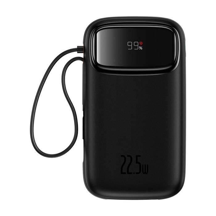 Батарея універсальна Baseus Qpow2 20000mAh 22.5W PD, QC/3.0, White (P10055002223-00)