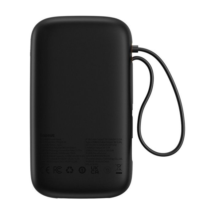 Батарея універсальна Baseus Qpow2 20000mAh 22.5W PD, QC/3.0, White (P10055002223-00) зображення 4