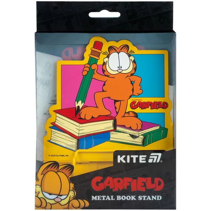 Підставка для книг Kite Garfield, металева (GF25-392) зображення 3