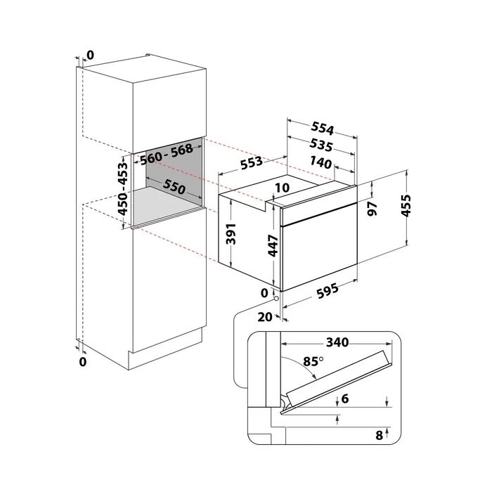 Микроволновая печь Whirlpool WMW44HMX изображение 4