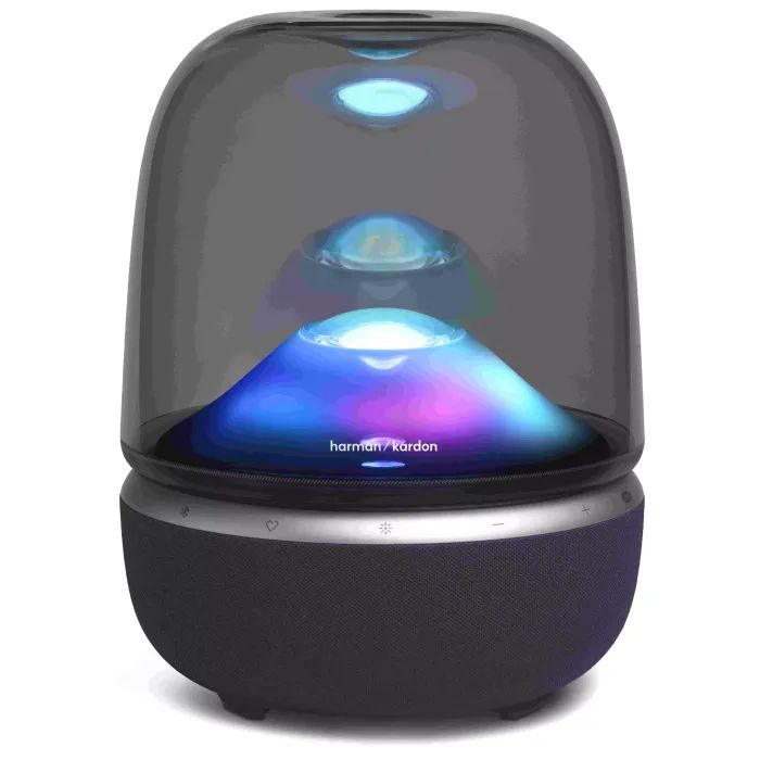 Акустична система Harman Kardon Aura Studio 5 White/Silver (HKAURAS5WFBSEP)