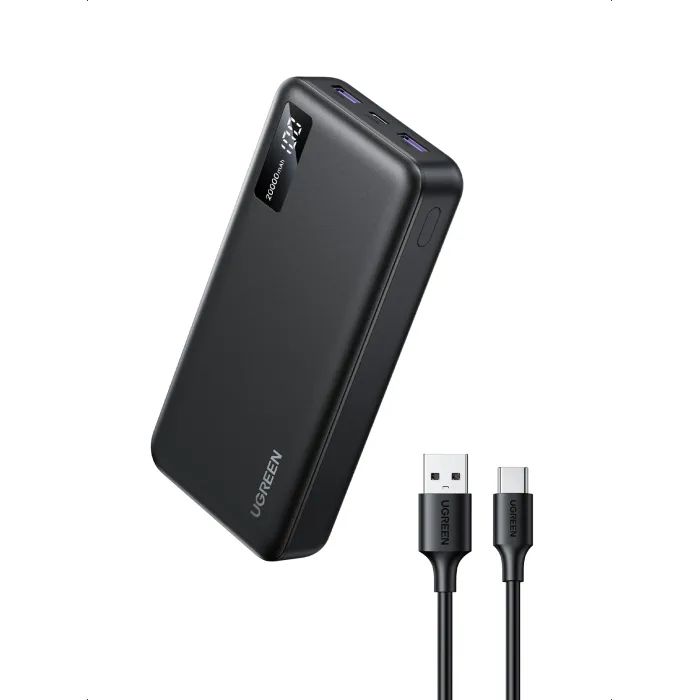 Батарея універсальна Ugreen 20000mAh 20W Two-way Fast Charging (PB312 25683) зображення 3