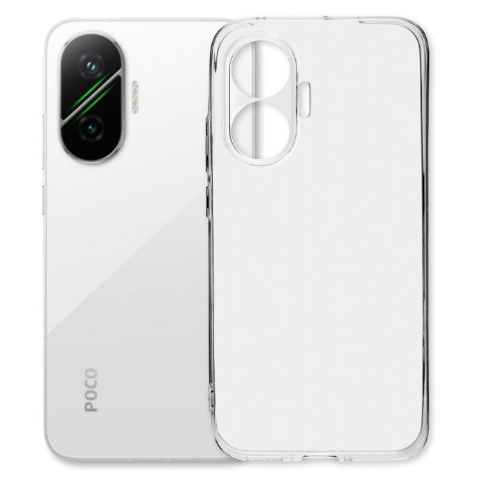 Чохол до мобільного телефона BeCover silicone Poco F7 Transparent (714910) зображення 3