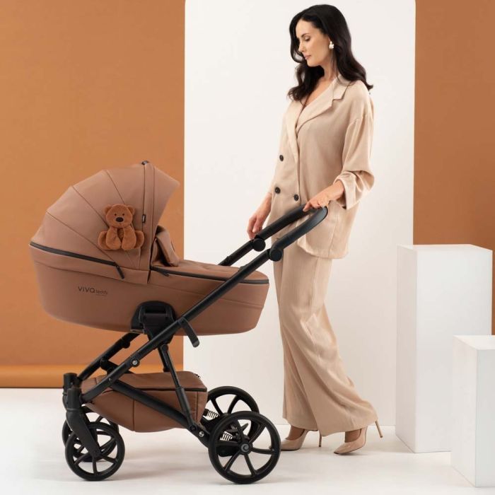 Коляска TUTIS 2 в 1 VIVA 6 plus (Teddy Creamy) (1612111) изображение 11