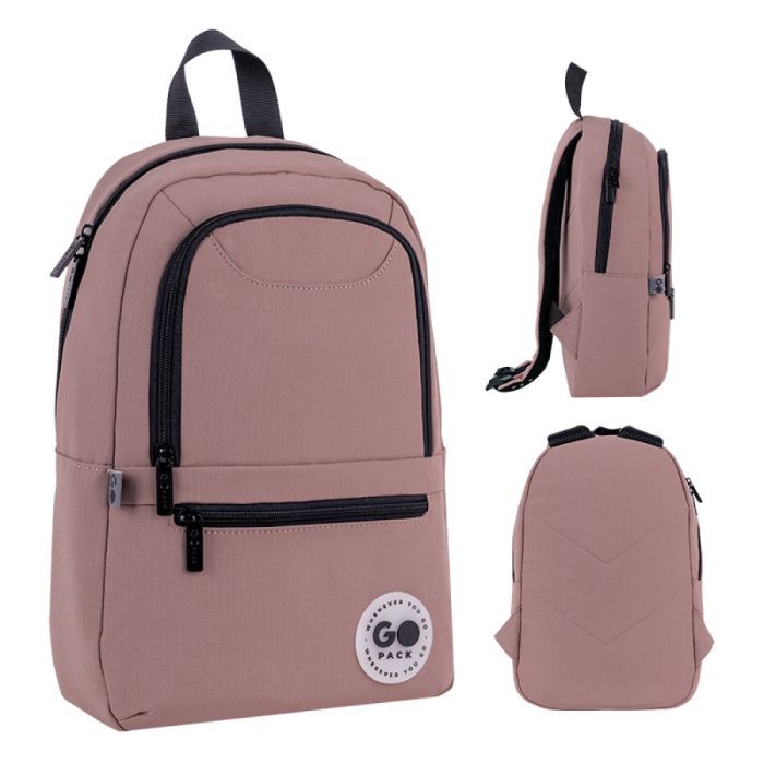 Рюкзак школьный GoPack Education Teens 119S бежевий (GO26-119S-3)
