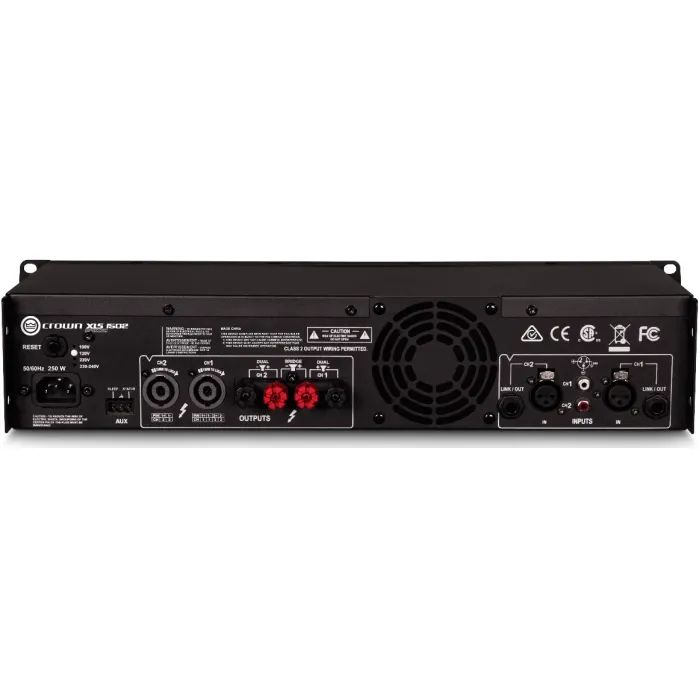 Усилитель Crown Audio XLS1502 (NXLS1502-34-EU) изображение 2