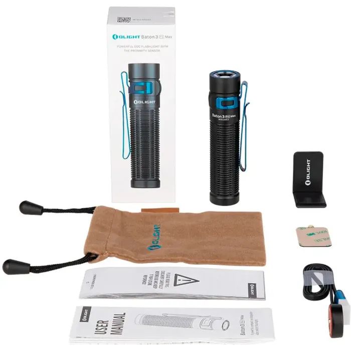 Фонарь Olight Baton 3 Pro Max NW Black (0.0000.0605) изображение 11