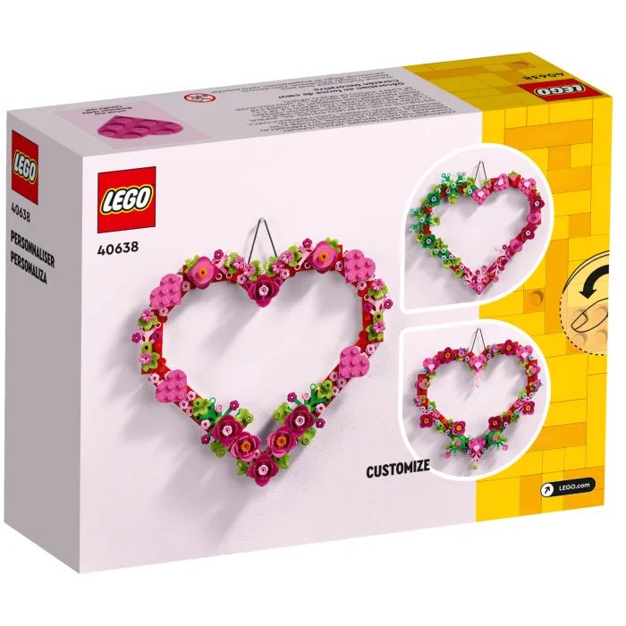 Конструктор LEGO Iconic Узор в виде сердца (40638) изображение 3