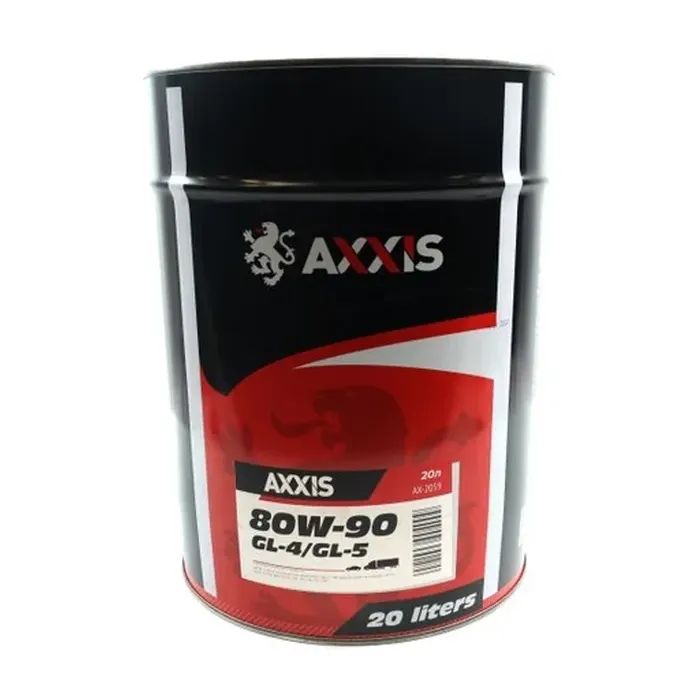 Трансмиссионное масло AXXIS 80W-90 GL-4/GL-5 20л (AX-2059)