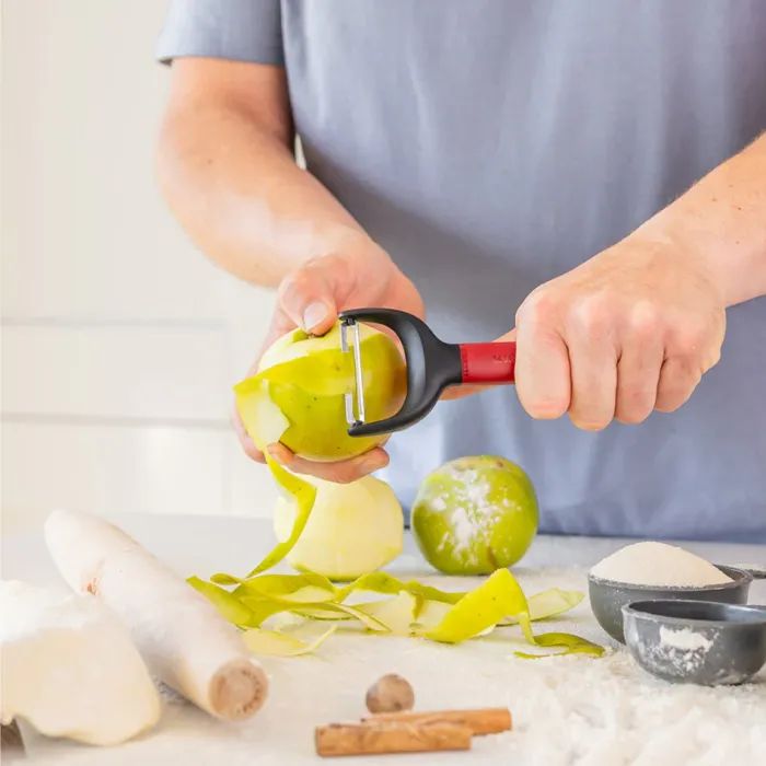 Овочечистка KitchenAid Classic горизонтальна 18 см білий (KHA145OHPNG) зображення 6