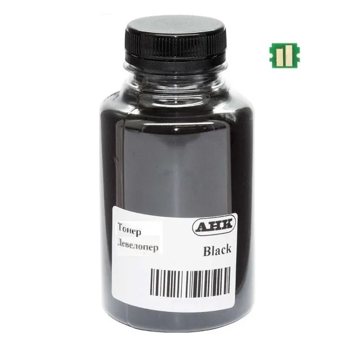 Тонер Kyocera Ecosys PA3500/MA3500, TK-5370 200г Black developer+chip АНК (50000579)