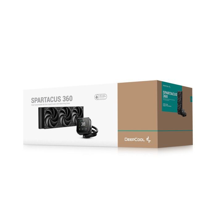 Система рідинного охолодження Deepcool Spartacus 360 Black (R-SPT360-BKDSMP-G-1) зображення 8