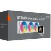 Система рідинного охолодження PcCooler GT360M ARGB Display WH зображення 5