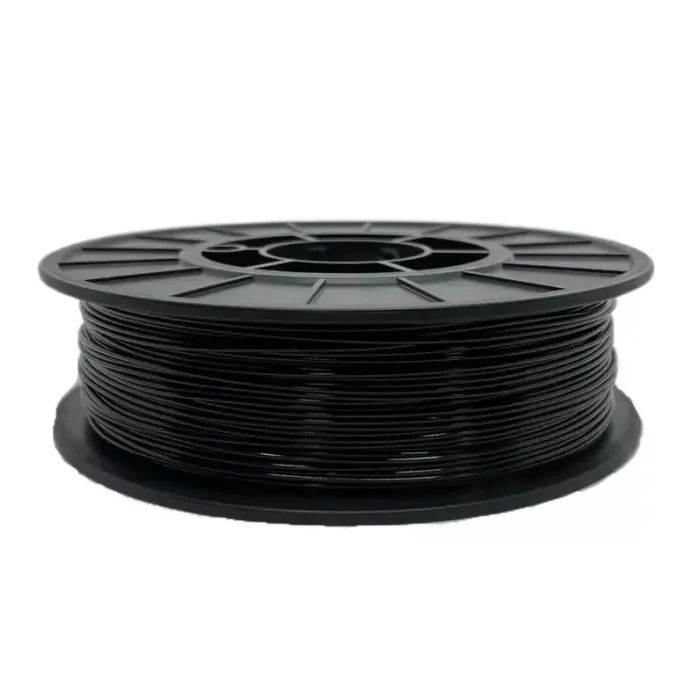 Пластик для 3D-принтера 3Dfilament PetG 1.75 мм 0,75 кг Black (2100000001378) зображення 2