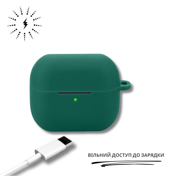 Чехол для наушников BeCover для Samsung Galaxy Buds 3 FE Dark Green (715112) изображение 3