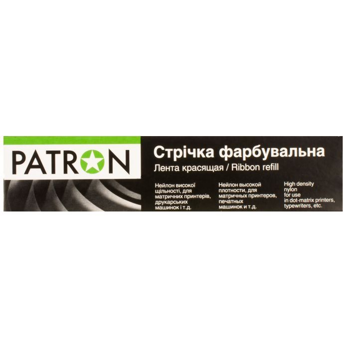 Лента к принтерам 12,7мм х 30м, лівий мебіус HD Patron (PN-12.7-30LTB) изображение 2