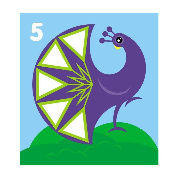 Книга Мозаїка з наліпок. Для дітей від 3 років. Трикутники Ранок (9789667516055) изображение 3