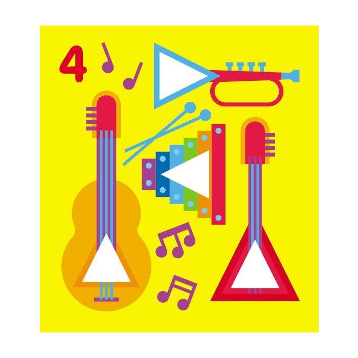 Книга Мозаїка з наліпок. Для дітей від 3 років. Трикутники Ранок (9789667516055) изображение 4