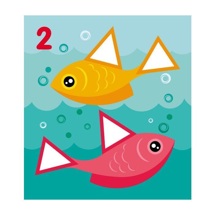 Книга Мозаїка з наліпок. Для дітей від 3 років. Трикутники Ранок (9789667516055) изображение 5