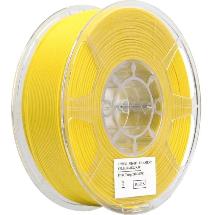 Пластик для 3D-принтера eSUN EABS-HT 1,75mm 1kg YELLOW (EABS-HT-P175Y1)