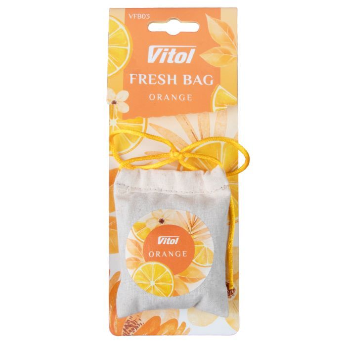 Ароматизатор для автомобіля VITOL Fresh Bag Orange (VFB03)