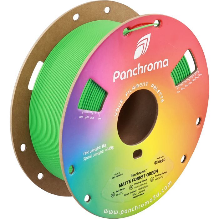 Пластик для 3D-принтера Polymaker PLA PANCHROMA MATTE 1,75mm 1kg MUTED GREEN (CA04025)