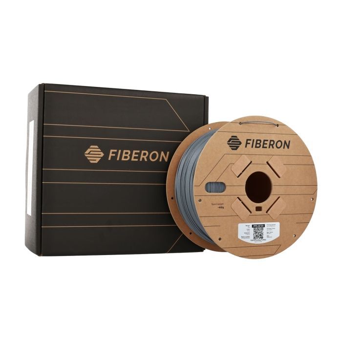 Пластик для 3D-принтера Polymaker Fiberon PPS-GF20 1,75mm 3kg GREY (FM02002) зображення 4