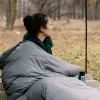 Спальний мішок Tribe Down 800 Long пуховий сірий лівий (T-CH-0010-grey-L) зображення 6
