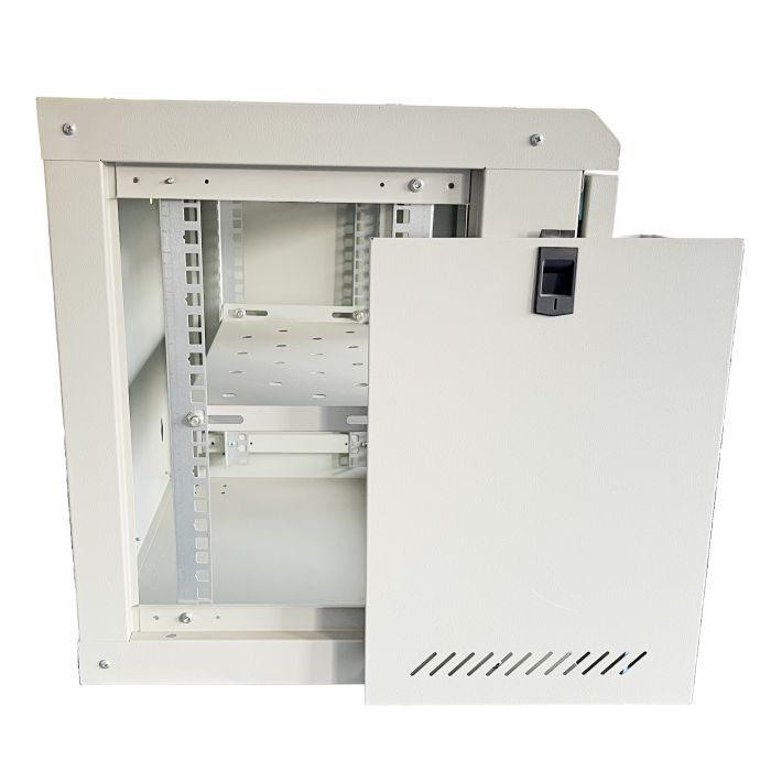 Шафа настінна GEAR 9U 19" 600x600x450 мм, + полка 19", grey (GWMSN-9U-600-600G) зображення 5