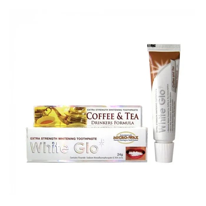 Зубна паста White Glo Відбілювальна Для любителів кави та чаю 24 г (9319871000387)