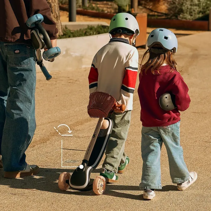 Самокат Kinderkraft 2-в-1 Raket Up Beige (KRRAUP00BEG0000) (5902533930975) изображение 10