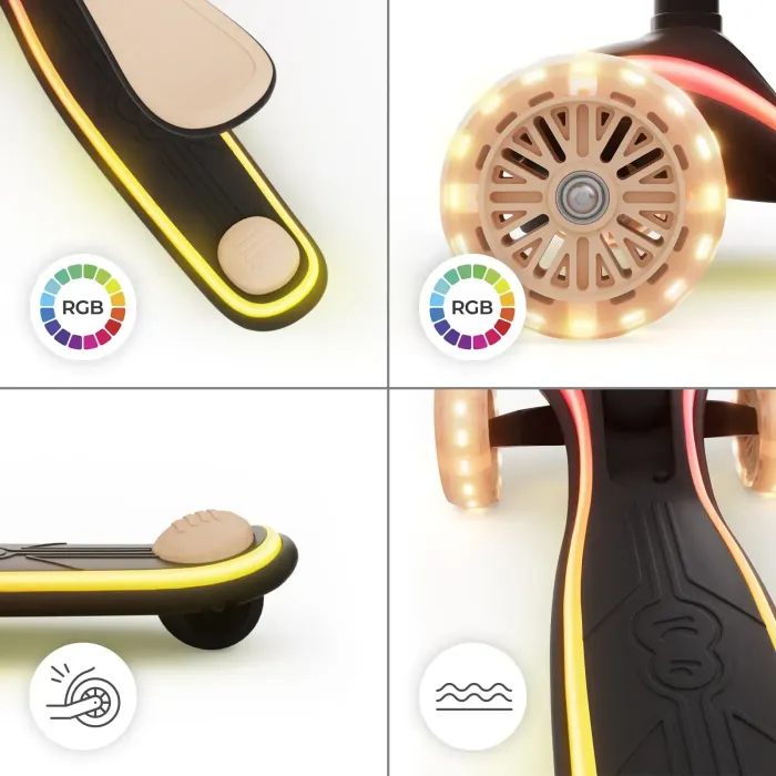 Самокат Kinderkraft 2-в-1 Raket Up Beige (KRRAUP00BEG0000) (5902533930975) изображение 6