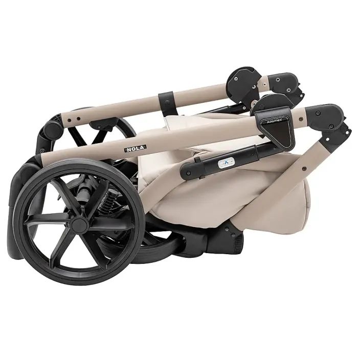 Коляска Adamex 2 в 1 Nola Natura 4 cappuccino (681681) изображение 10