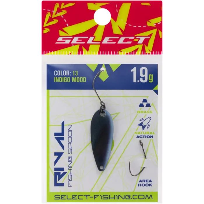 Блесна Select Rival 1.9g 30mm 20 Dark Blinker (1870.79.99) изображение 2