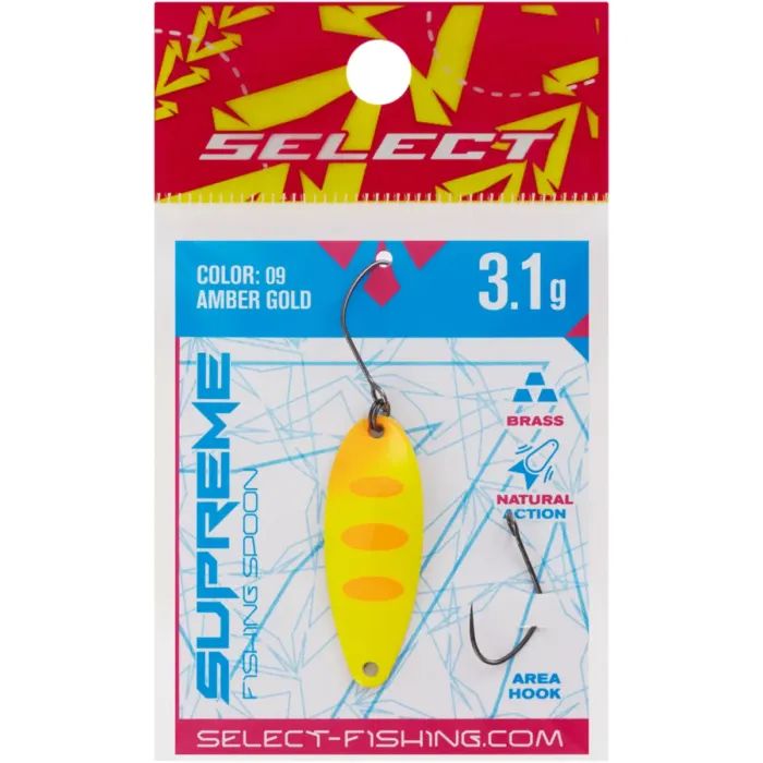 Блешня Select Supreme 3.1g 34mm 20 Dark Blinker (1870.80.78) зображення 2