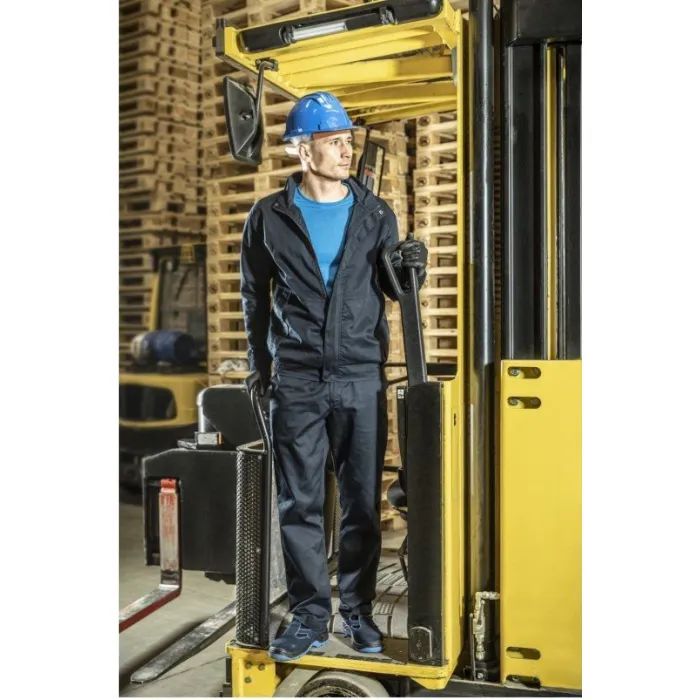 Куртка рабочая Hoegert HT5K304, FABIAN, полиэстер хлопок, темно-синий, 4XL 60 (HT5K304-4XL) изображение 4