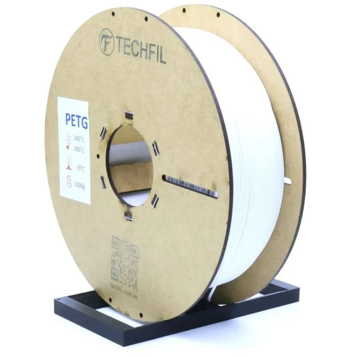 Пластик для 3D-принтера Techfil PETG 074 1.75мм 0.75кг white (PETG074-750-WHITE)
